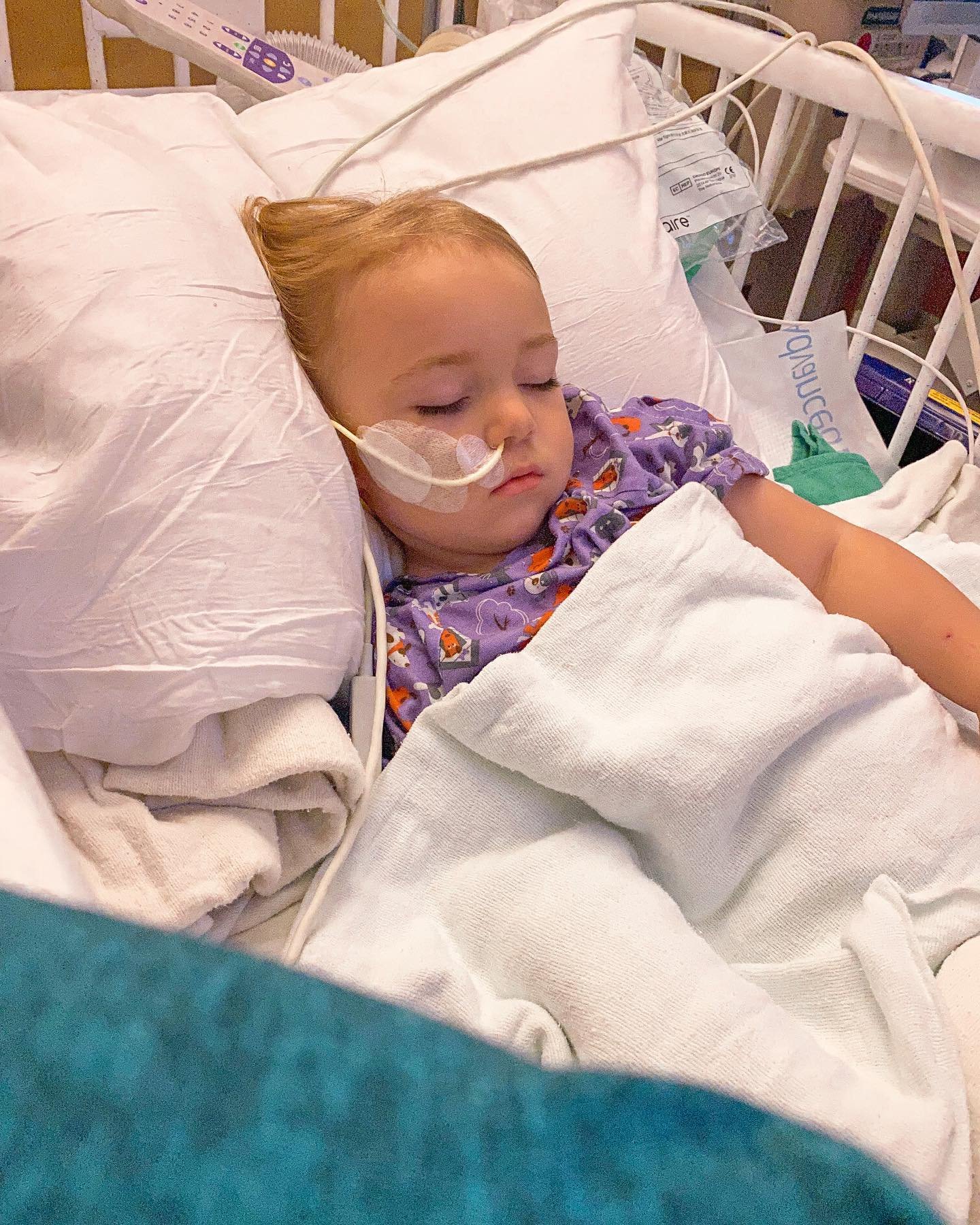 Maria Alice receiving care