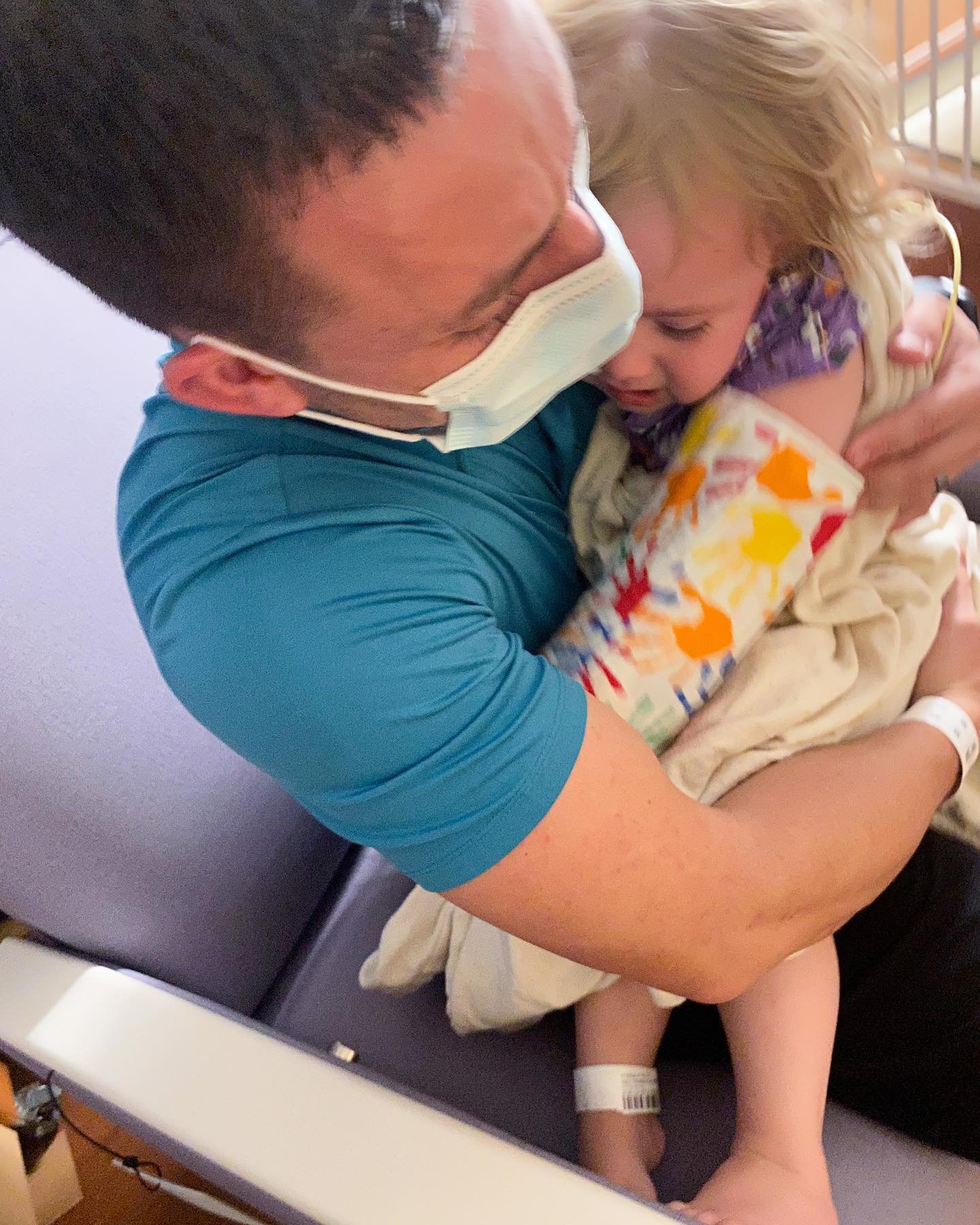 Alessandro caring for Maria Alice